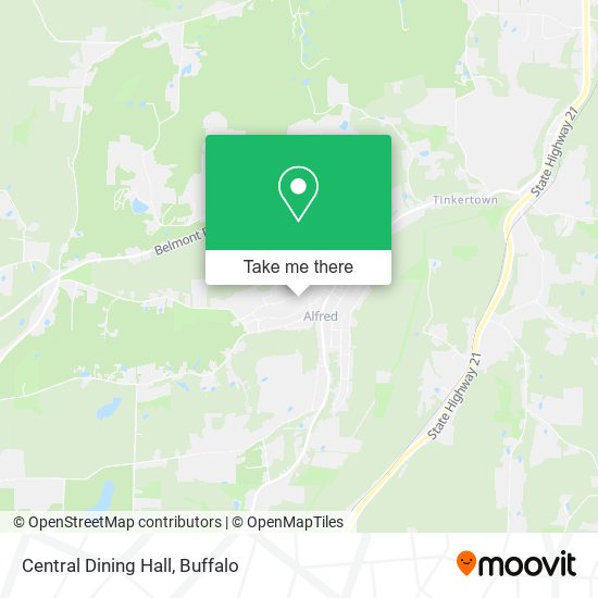 Central Dining Hall map