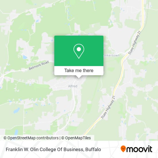 Franklin W. Olin College Of Business map