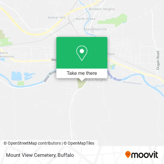 Mount View Cemetery map