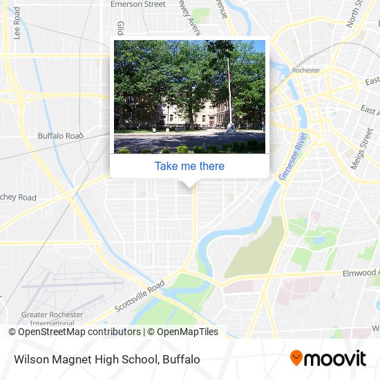 Mapa de Wilson Magnet High School