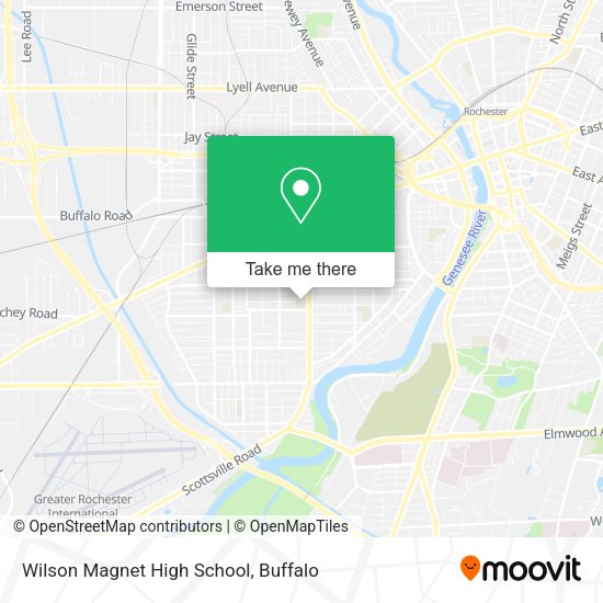 Mapa de Wilson Magnet High School