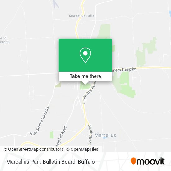Mapa de Marcellus Park Bulletin Board