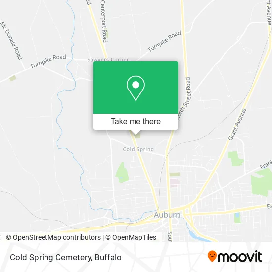 Cold Spring Cemetery map