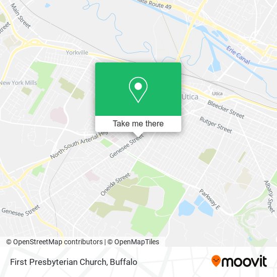 First Presbyterian Church map