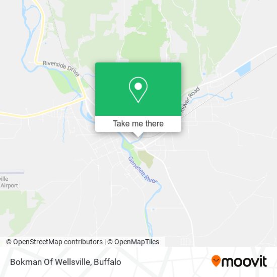 Mapa de Bokman Of Wellsville