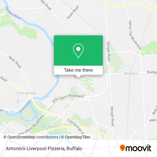 Antonio's Liverpool Pizzeria map