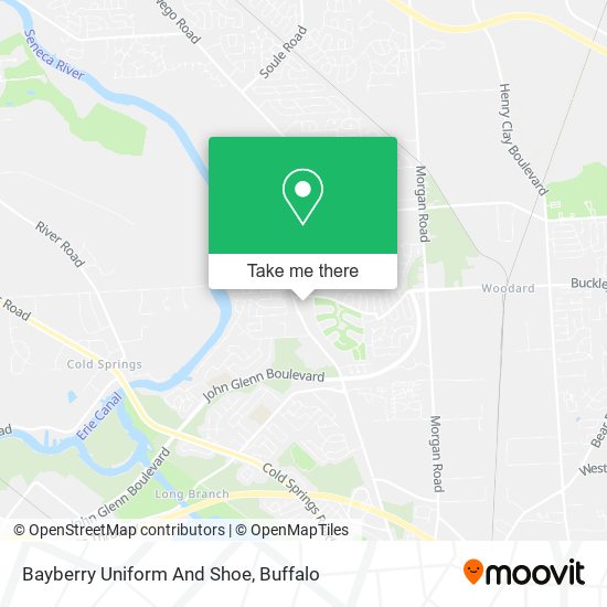 Mapa de Bayberry Uniform And Shoe