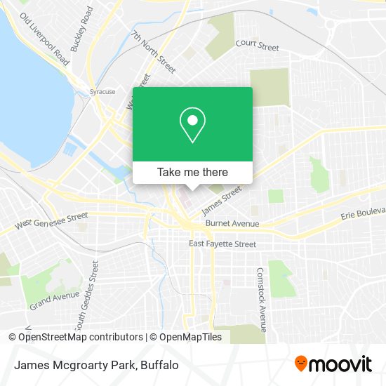 Mapa de James Mcgroarty Park