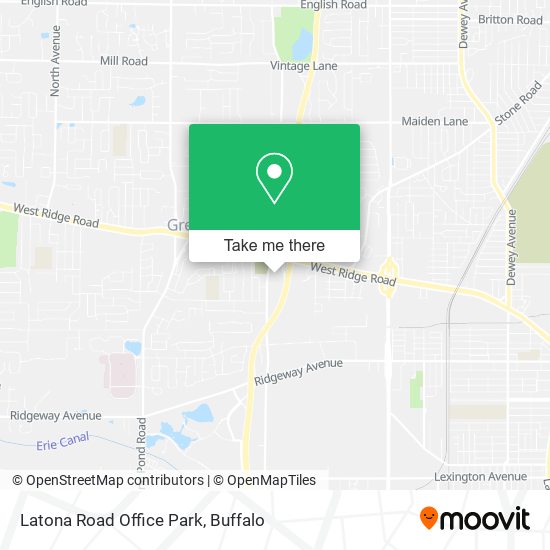Latona Road Office Park map