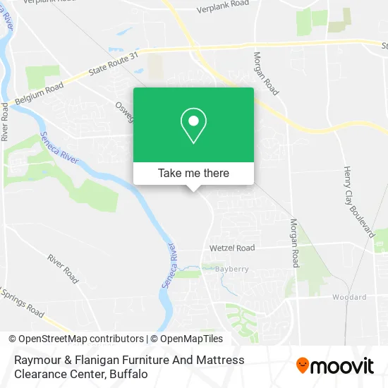 Raymour & Flanigan Furniture And Mattress Clearance Center map