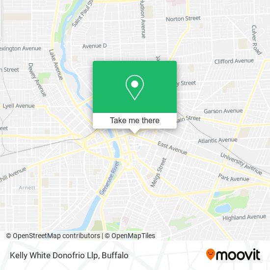 Mapa de Kelly White Donofrio Llp