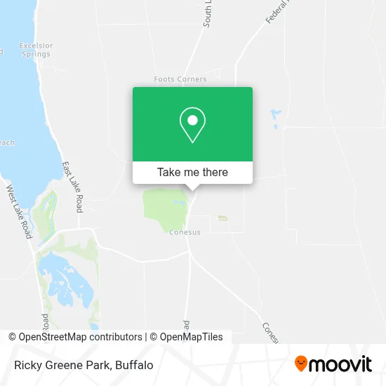 Ricky Greene Park map