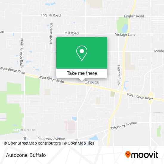 Autozone map