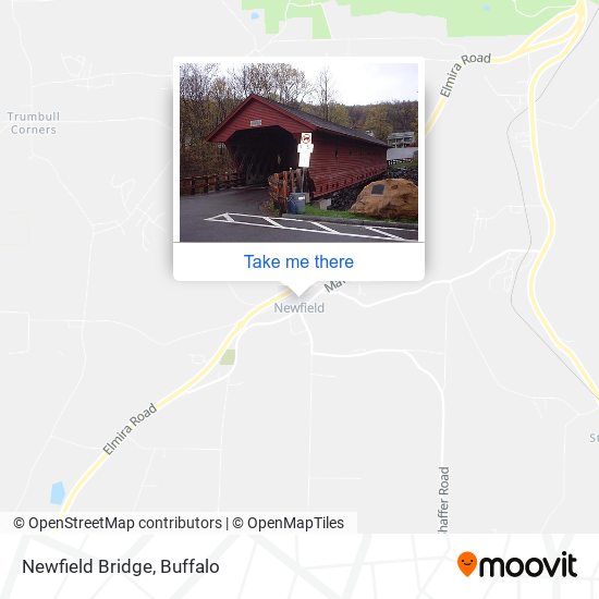 Newfield Bridge map