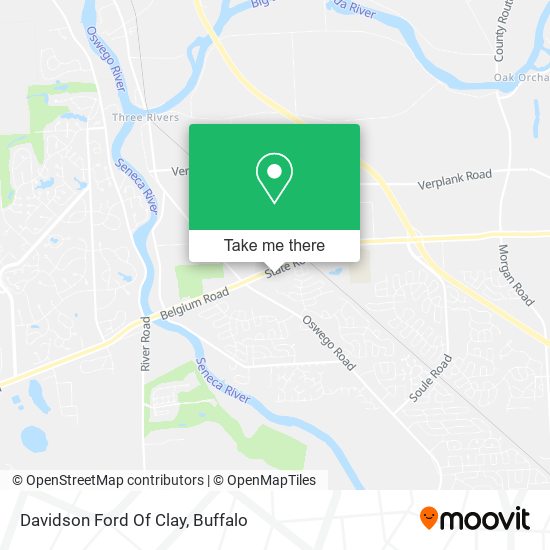 Mapa de Davidson Ford Of Clay