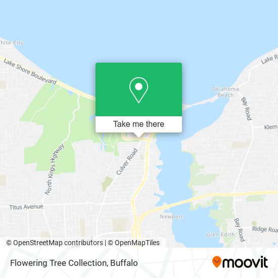 Flowering Tree Collection map