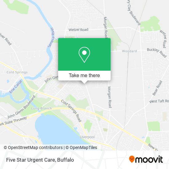 Five Star Urgent Care map
