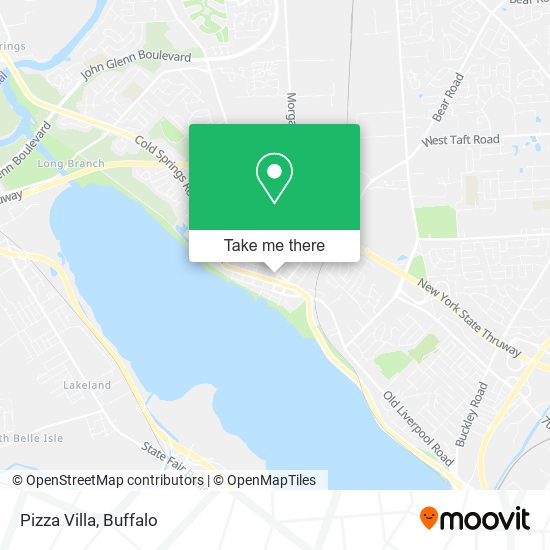 Pizza Villa map