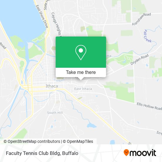 Faculty Tennis Club Bldg map