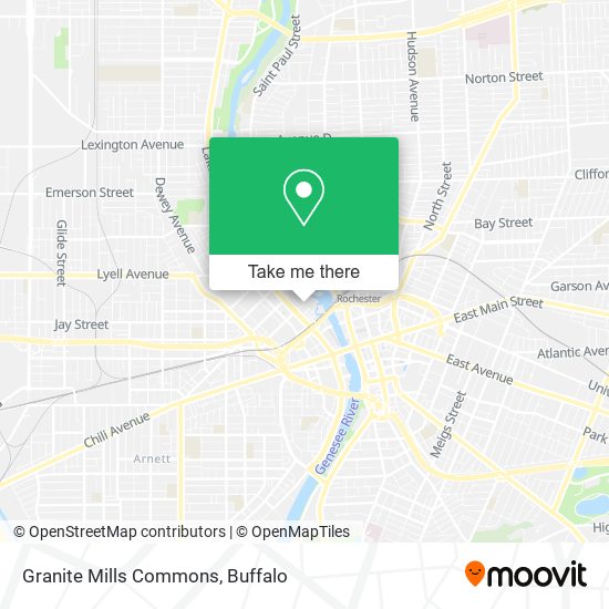 Granite Mills Commons map