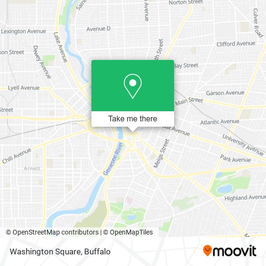 Mapa de Washington Square