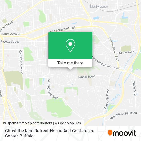 Christ the King Retreat House And Conference Center map