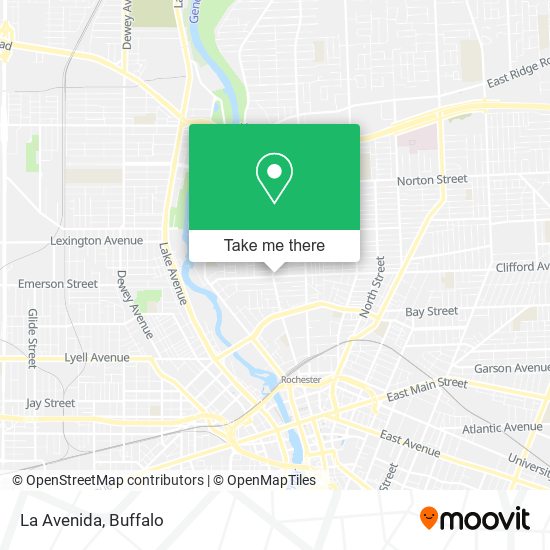 Mapa de La Avenida