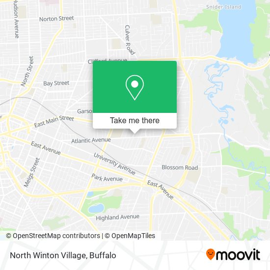 North Winton Village map