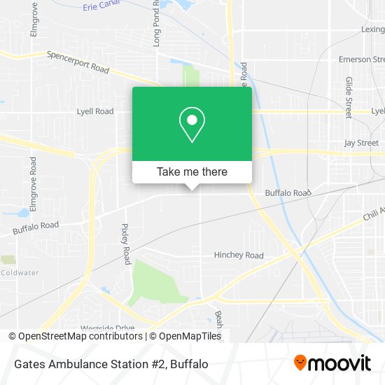Gates Ambulance Station #2 map