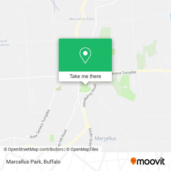 Mapa de Marcellus Park