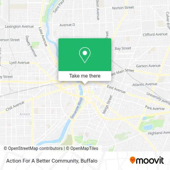 Action For A Better Community map