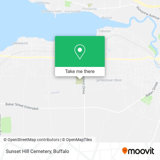 Mapa de Sunset Hill Cemetery