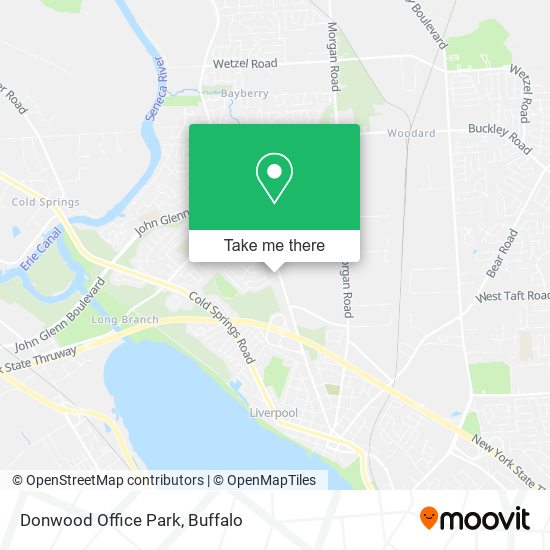Donwood Office Park map