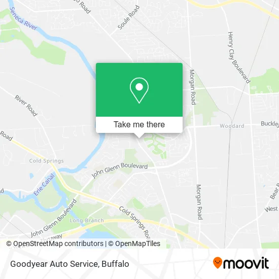 Goodyear Auto Service map