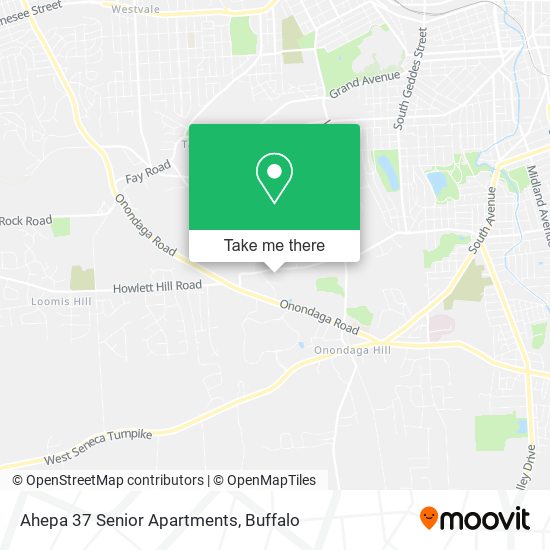 Ahepa 37 Senior Apartments map