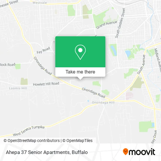 Ahepa 37 Senior Apartments map