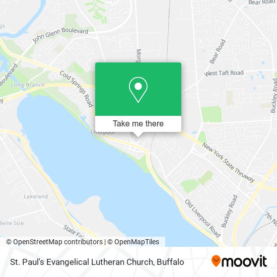 Mapa de St. Paul's Evangelical Lutheran Church