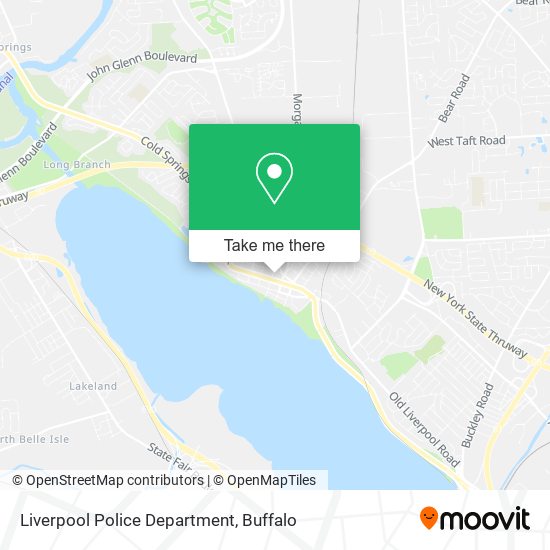 Liverpool Police Department map