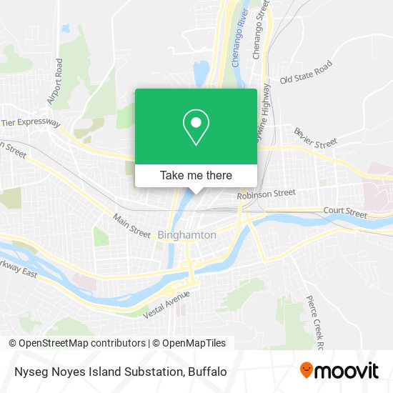 Nyseg Noyes Island Substation map