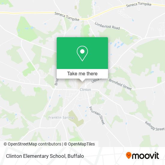 Clinton Elementary School map