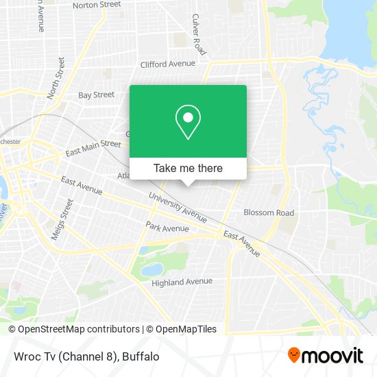 Mapa de Wroc Tv (Channel 8)