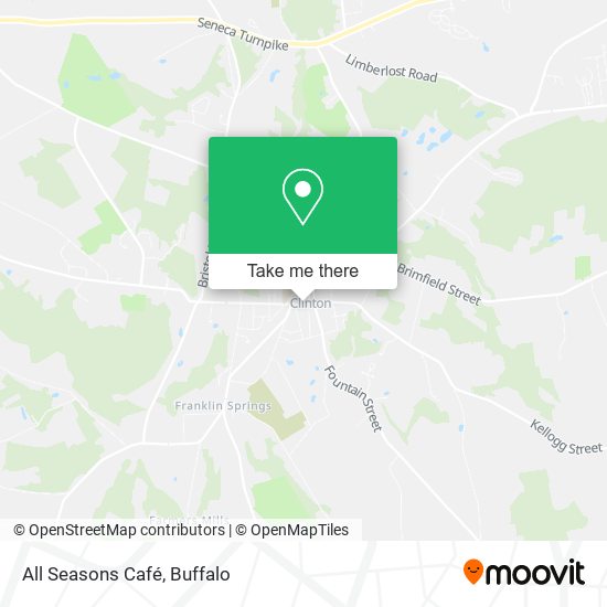 All Seasons Café map