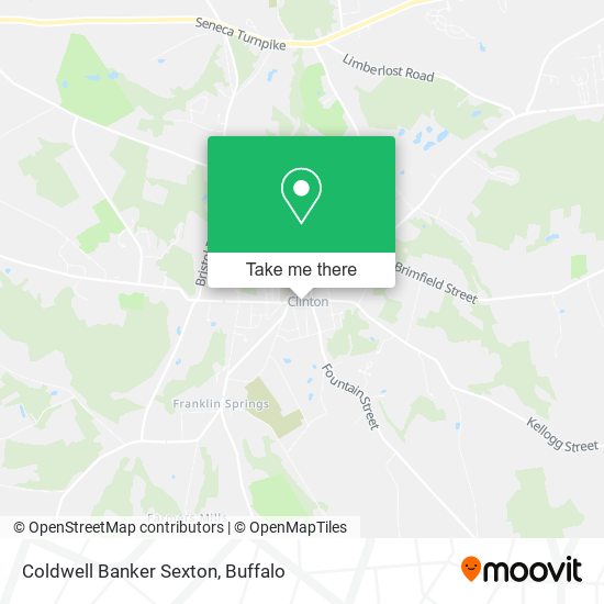 Coldwell Banker Sexton map