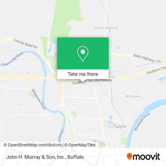 John H. Murray & Son, Inc. map