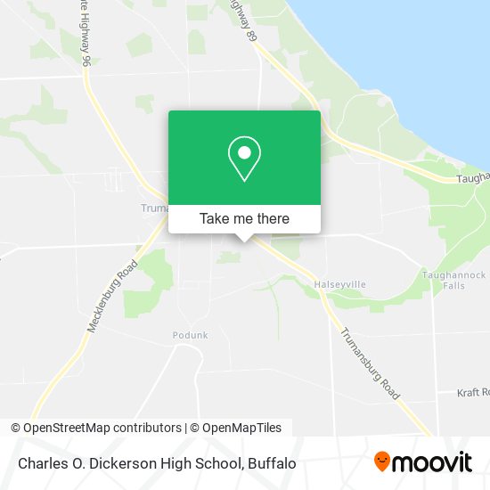 Charles O. Dickerson High School map