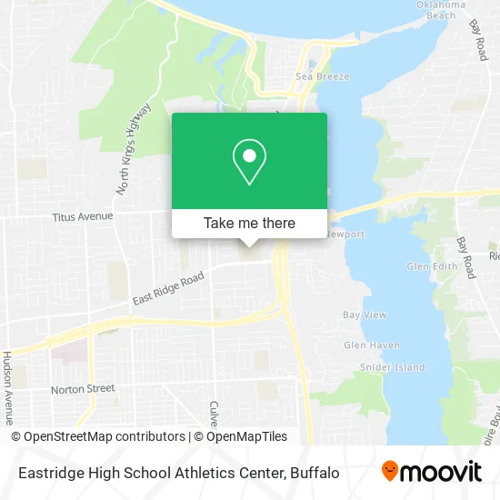 Mapa de Eastridge High School Athletics Center