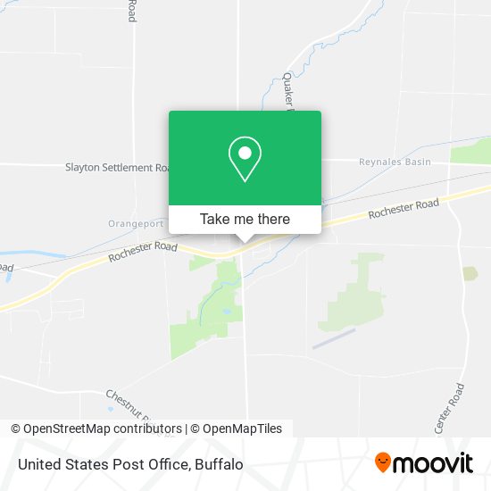 United States Post Office map