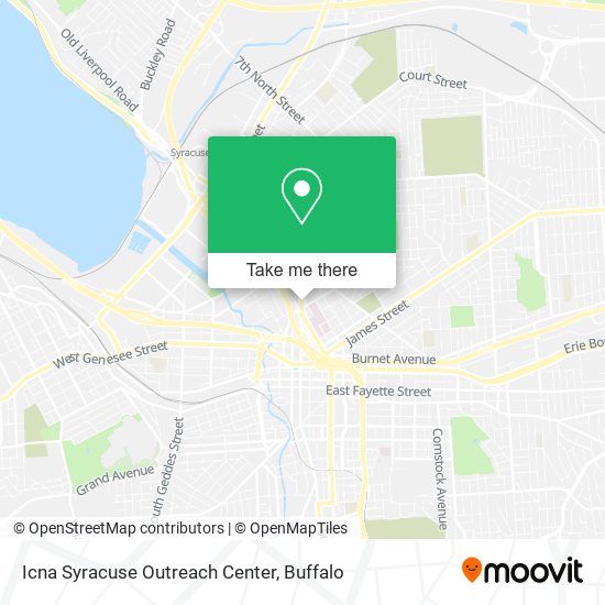 Mapa de Icna Syracuse Outreach Center