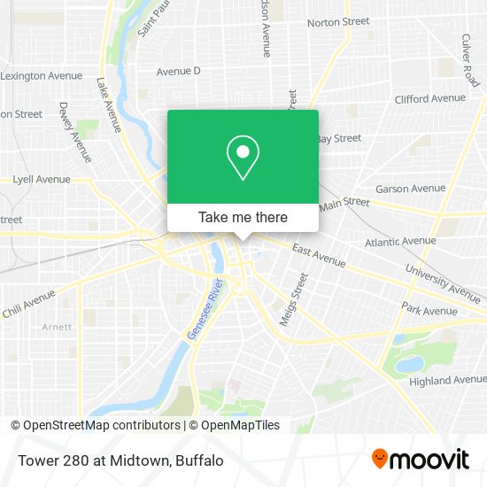 Mapa de Tower 280 at Midtown