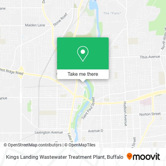 Kings Landing Wastewater Treatment Plant map